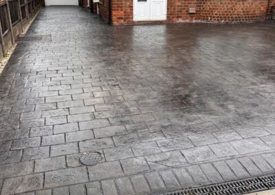 Imprinted concrete by Didsbury Driveways